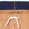 Boxers de banho com forro monocromático