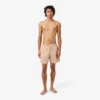 Boxers de banho de comprimento médio com padrão de crocodilo