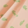 Boxers de banho de comprimento médio com padrão de crocodilo