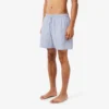 Boxers de banho de comprimento médio com padrão de crocodilo
