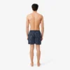 Boxers de banho de comprimento médio com padrão de crocodilo