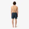 Boxers de banho de comprimento médio com padrão de crocodilo