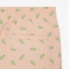 Boxers de banho de comprimento médio com padrão de crocodilo