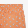 Boxers de banho de comprimento médio com padrão de crocodilo