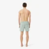 Boxers de banho de comprimento médio com riscas e textura para homem