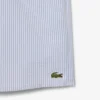 Boxers de banho de comprimento médio com riscas e textura para homem