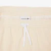 Boxers de banho de comprimento médio com riscas e textura para homem