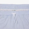 Boxers de banho de comprimento médio com riscas e textura para homem