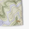 Boxers de banho de comprimento médio estampados para homem