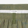 Boxers de banho de comprimento médio estampados para homem