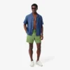 Boxers de banho de comprimento médio para homem