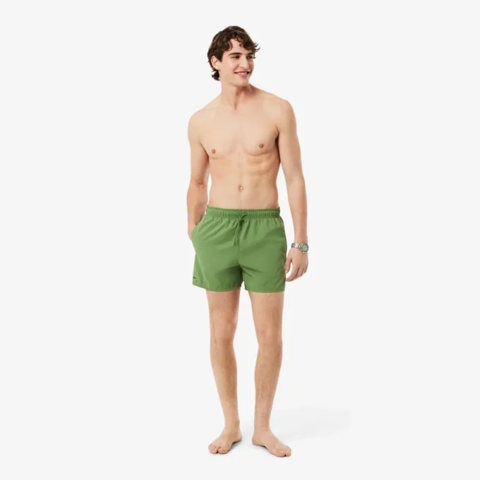 Boxers de banho de secagem rápida para homem