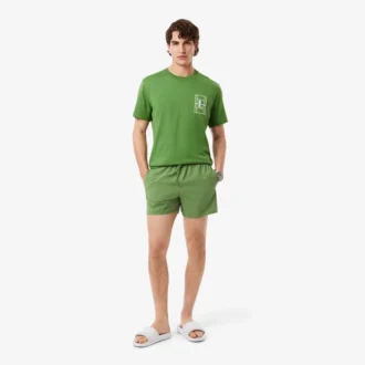 Boxers de banho de secagem rápida para homem