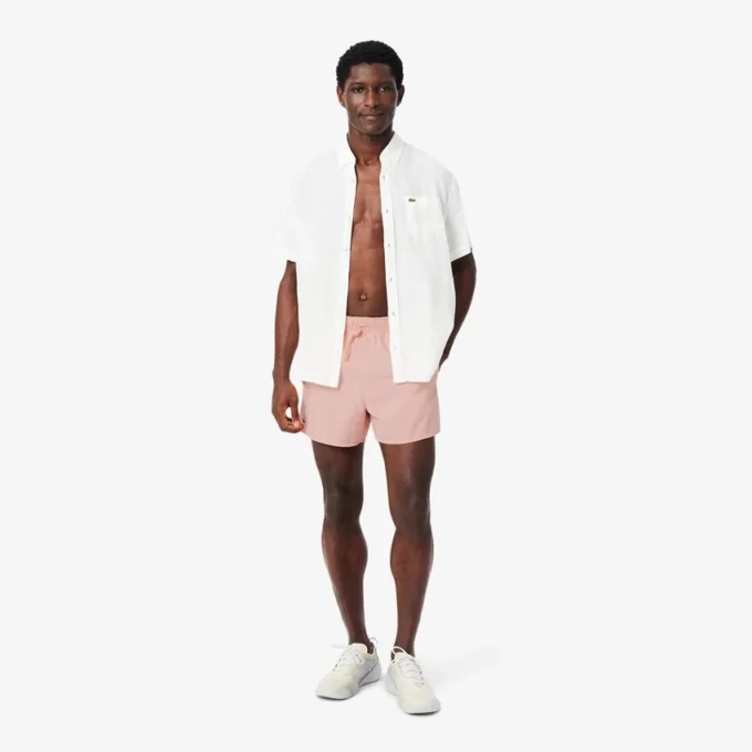 Boxers de banho de secagem rápida para homem
