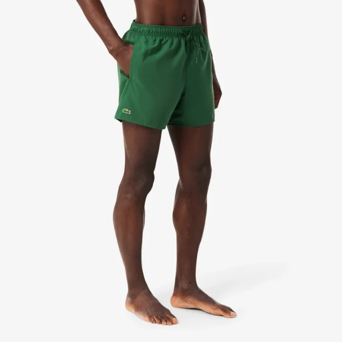 Boxers de banho de secagem rápida para homem