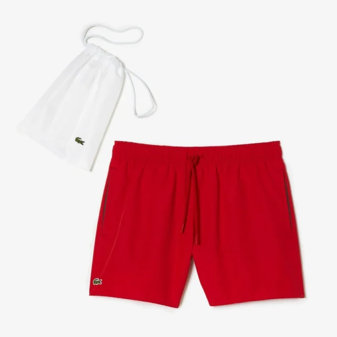 Boxers de banho de secagem rápida para homem