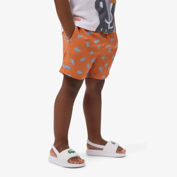 Boxers de banho monocromáticos