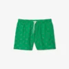 Boxers de banho para homem com padrão de crocodilo