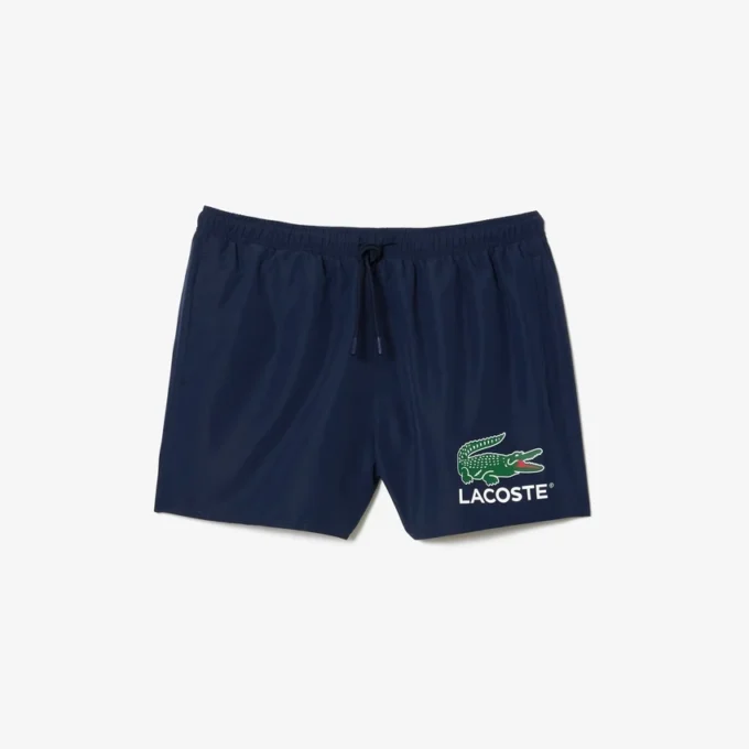 Boxers de banho para homem com padrão de crocodilo