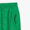 Boxers de banho para homem com padrão de crocodilo
