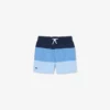 Boxers de banho às riscas