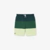 Boxers de banho às riscas