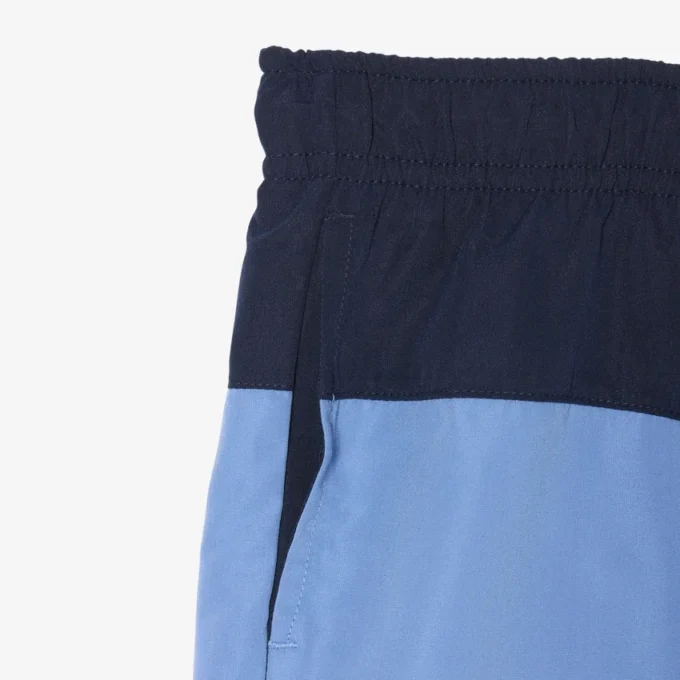Boxers de banho às riscas