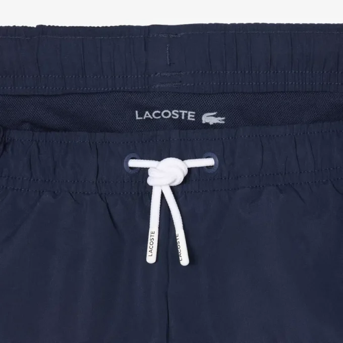 Boxers de banho às riscas