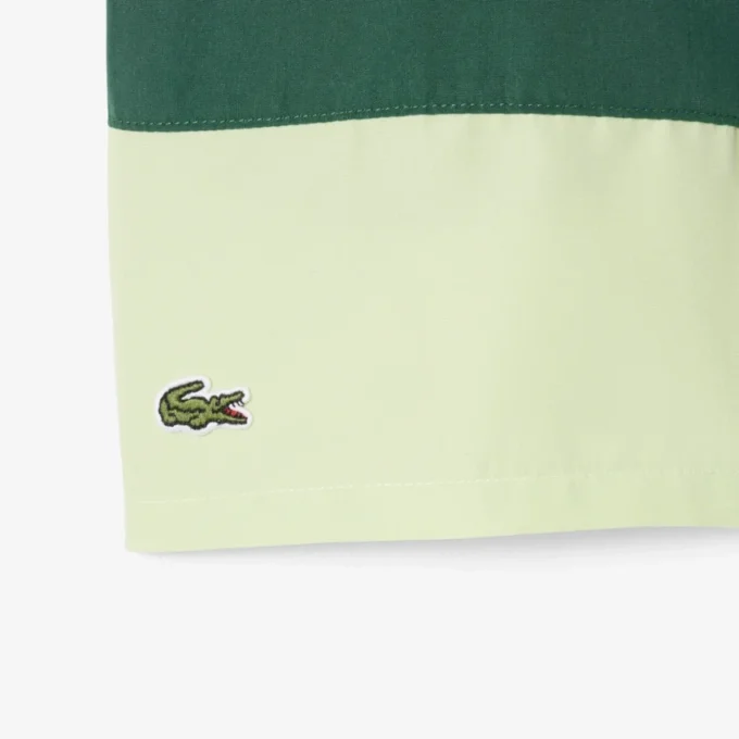 Boxers de banho às riscas