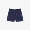 Boxers de popeline de algodão