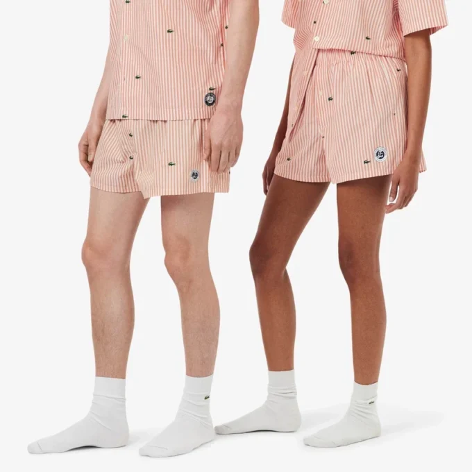 Boxers em popelina Edição Roland Garros