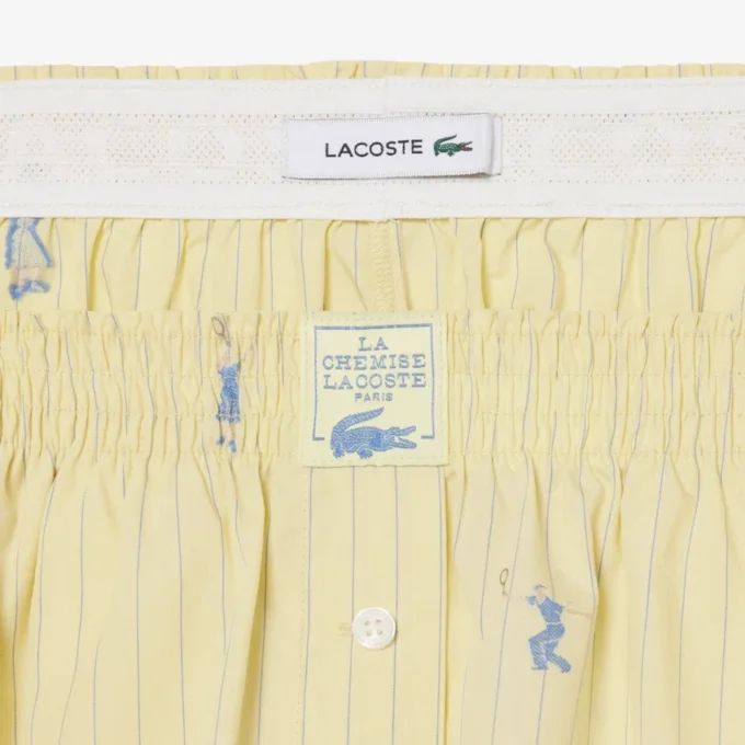 Boxers em popeline de algodão