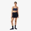 Bralette com logótipo em ponto de rede