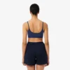 Bralette com logótipo em ponto de rede