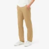 Calças chino de algodão de corte regular para homem