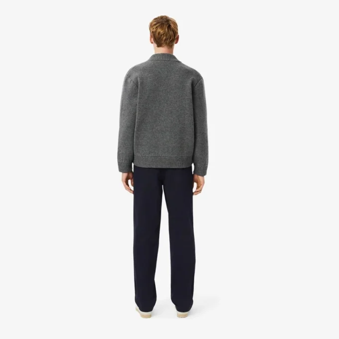 Calças chino de algodão de corte regular para homem