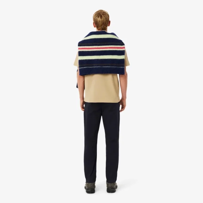 Calças chino de algodão de corte regular para homem
