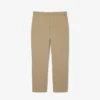 Calças chino de algodão de corte regular para homem