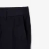 Calças chino de algodão de corte regular para homem