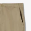 Calças chino de algodão de corte regular para homem