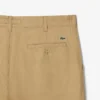 Calças chino de algodão de corte regular para homem