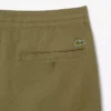Calças chino de algodão de corte regular para homem