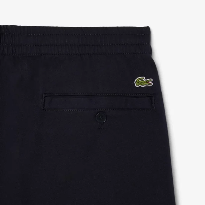 Calças chino de algodão de corte regular para homem
