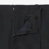Calças chino de algodão de corte reto