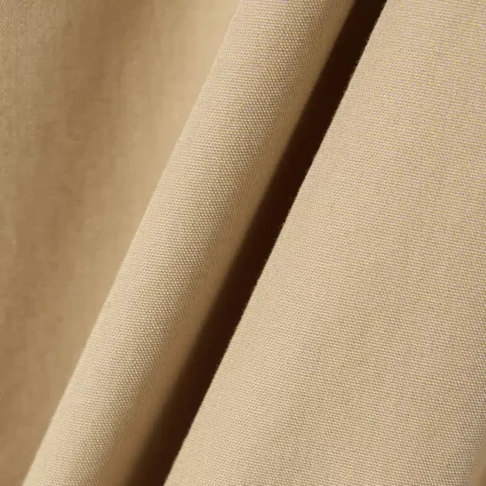 Calças chino de algodão de corte reto