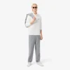 Calças chino de flanela de lã de corte regular para homem
