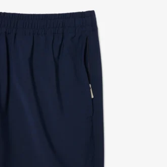 Calças chino de flanela de lã de corte regular para homem