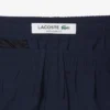 Calças chino de flanela de lã de corte regular para homem