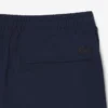 Calças chino de flanela de lã de corte regular para homem