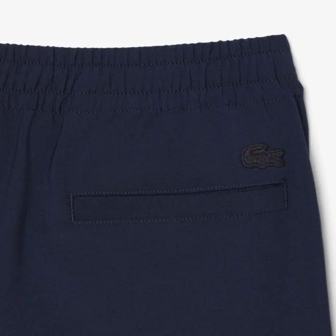 Calças chino de flanela de lã de corte regular para homem
